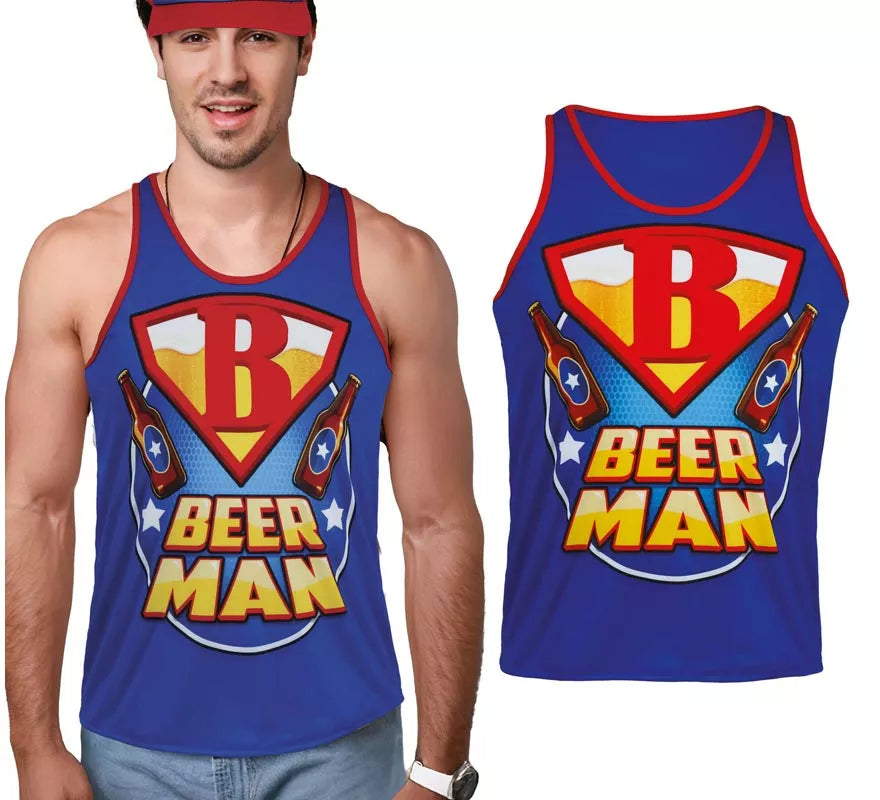 Translation missing: de.Camiseta de Tirantes BeerMan para hombre