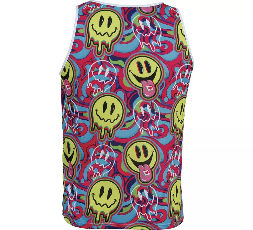 Translation missing: de.Camiseta de Tirantes Psicodélica Smile para hombre