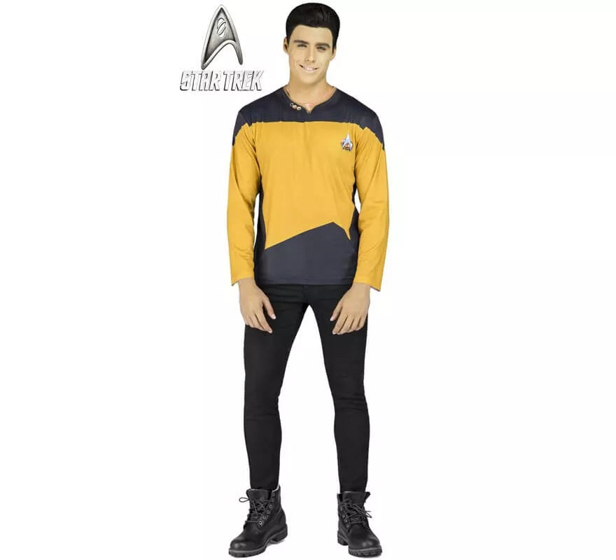 Translation missing: de.Camiseta Disfraz de Data de Star Trek para hombre