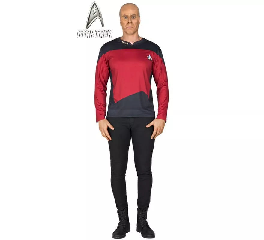 Translation missing: de.Camiseta Disfraz de Picard de Star Trek para hombre
