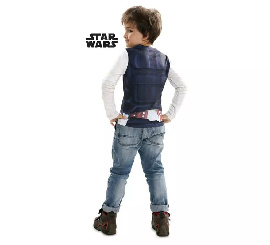 Translation missing: de.Camiseta disfraz Han Solo de Star Wars para niño