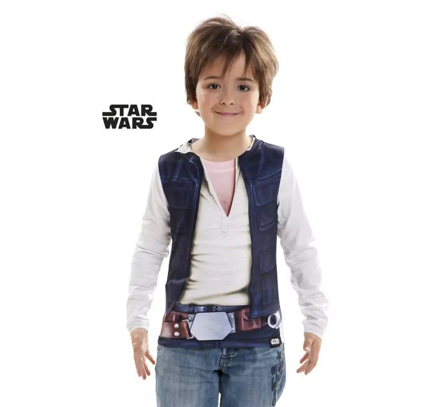 Translation missing: de.Camiseta disfraz Han Solo de Star Wars para niño