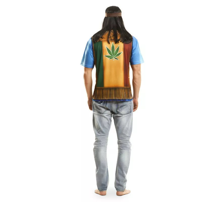 Translation missing: de.Camiseta disfraz hippie para hombre