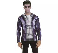 Suicide Joker Kostüm T-Shirt für Herren
