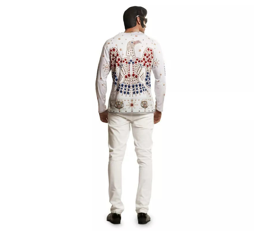 Translation missing: de.Camiseta disfraz rey del rock para hombre