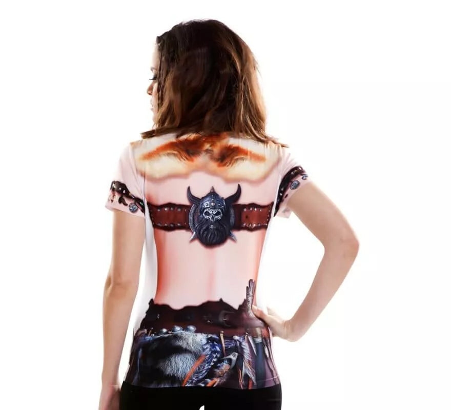 Translation missing: de.Camiseta disfraz Viking Girl para mujer
