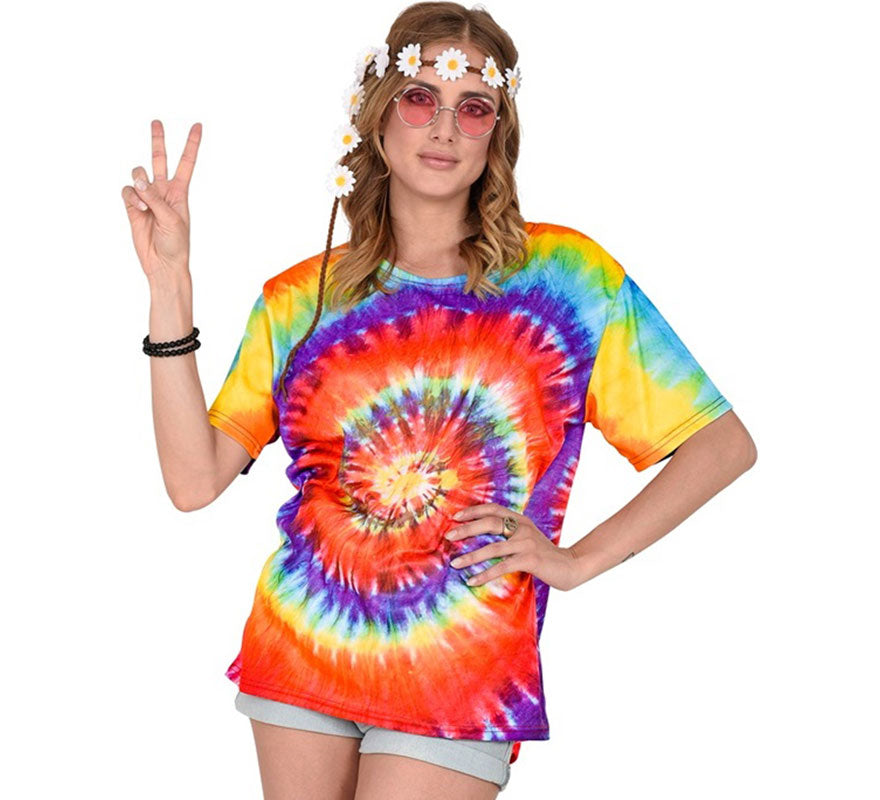 Translation missing: de.Camiseta Hippie Tie-Dye para adultos