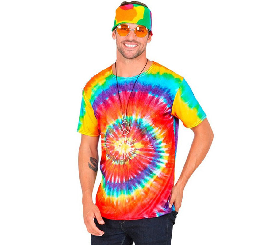 Translation missing: de.Camiseta Hippie Tie-Dye para adultos