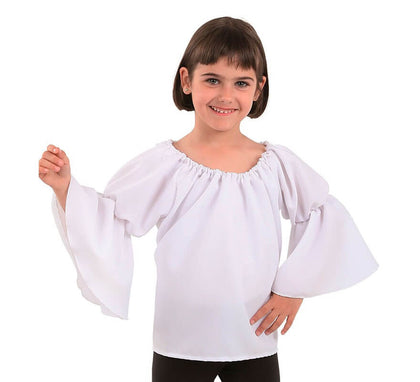 Camiseta Medieval Blanca para niños