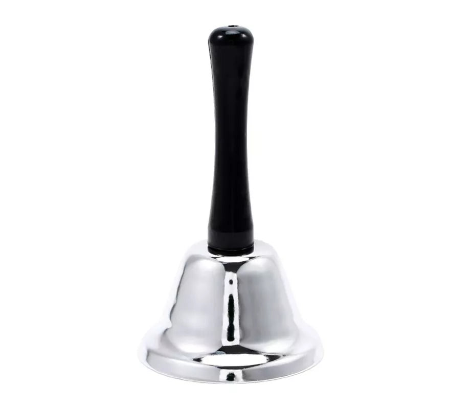 Translation missing: de.Campana de Mano Plateado de 7,5 cm