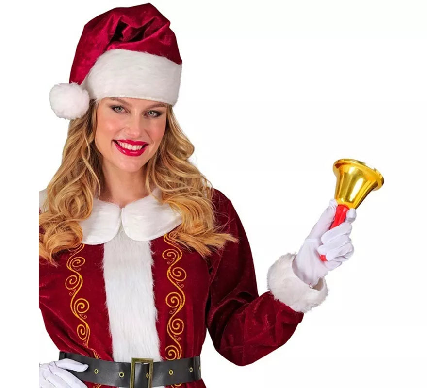 Translation missing: de.Campana de Papá Noel de 15 cm