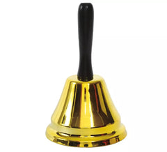 Weihnachtsmann Metallglocke 15 cm