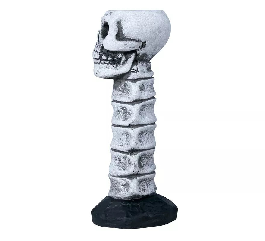 Translation missing: de.Candelabro con Calavera de 17 cm