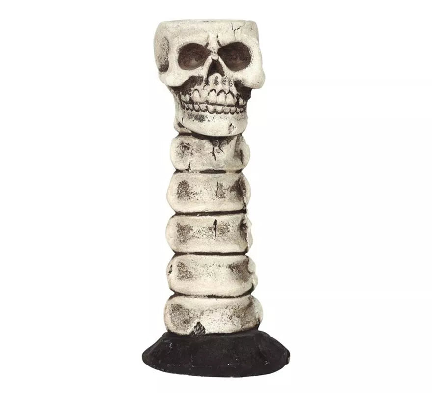 Translation missing: de.Candelabro con Calavera de 17 cm