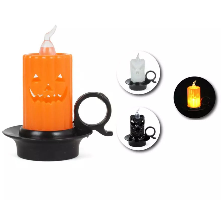 Translation missing: de.Candelabro Halloween con luz en modelo surtidos de 7x8 cm