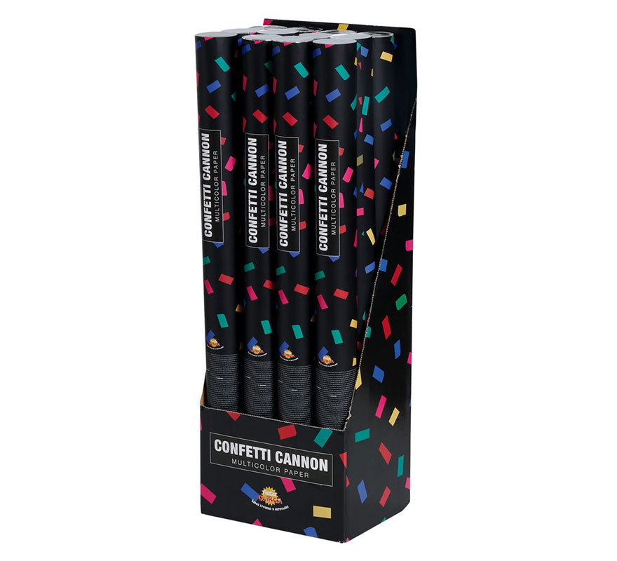 Cañón Confetti Kabuki Multicolor de Papel de 60 cm