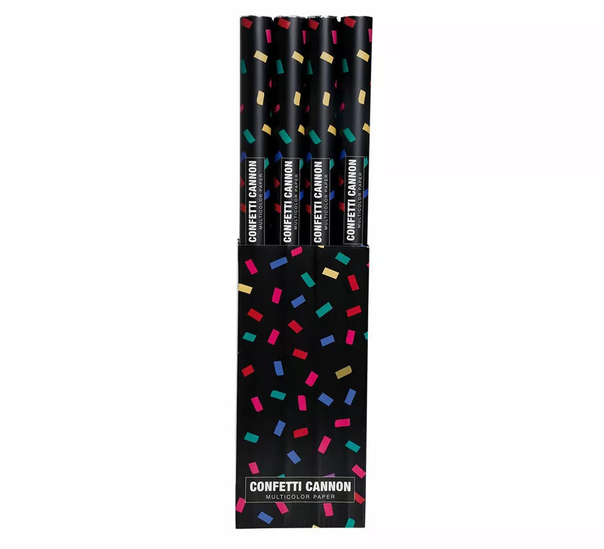 Cañón Confetti Kabuki Multicolor de Papel de 80 cm
