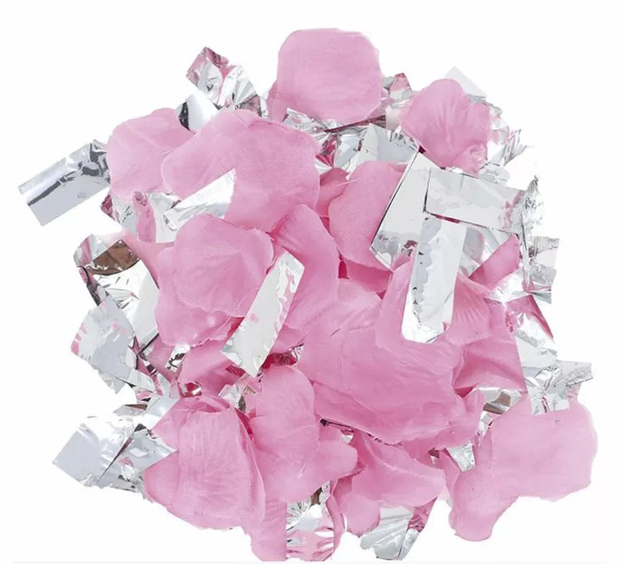 Translation missing: de.Cañón Kabuki o tubo de Pétalos de rosa de 50 cm para Bodas