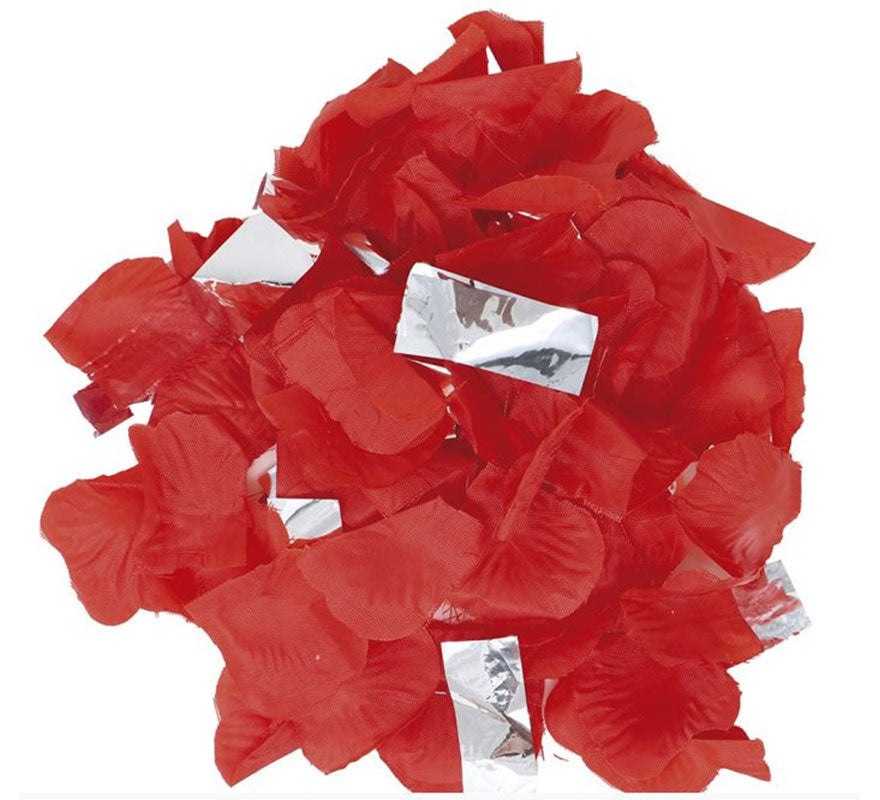 Translation missing: de.Cañón Kabuki o tubo de Pétalos de rosa rojos de 50 cm para Bodas