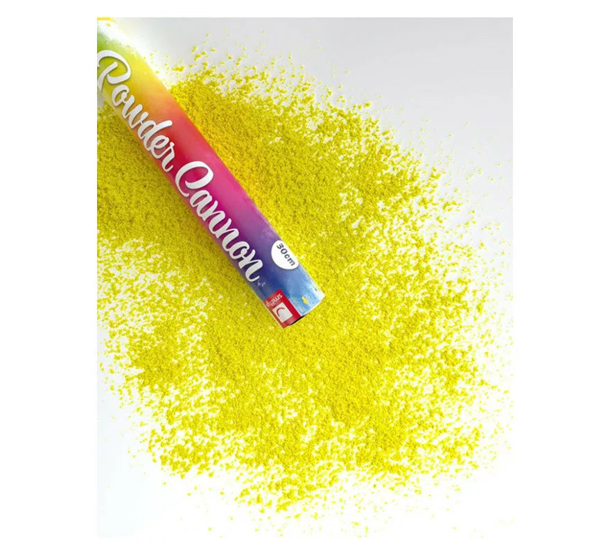 Translation missing: de.Cañón Kabuki o tubo de Polvo Amarillo de 30 cm