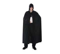 Schwarzer Strick Hoodie für Erwachsene