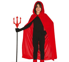 Roter Samt Hoodie für Kinder 100 cm