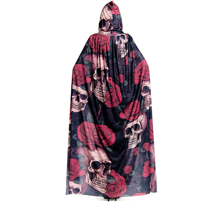 Translation missing: de.Capa de Calavera con Rosas de 185 cm