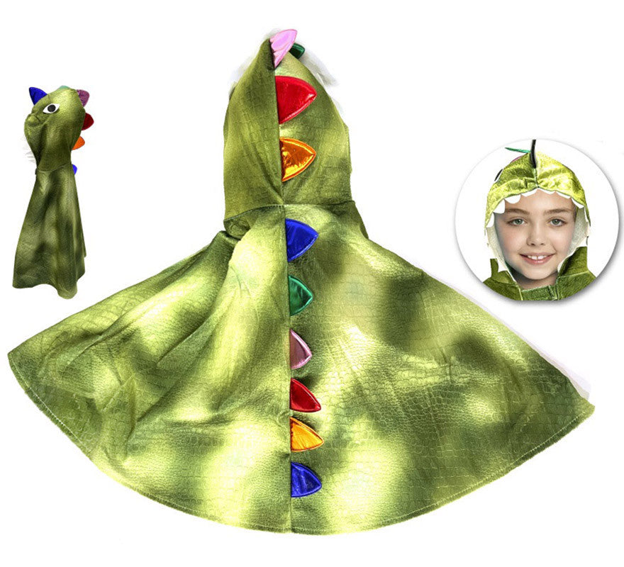 Translation missing: de.Capa de Dragón Verde Infantil