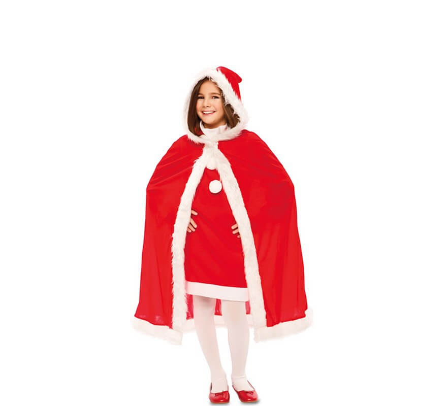 Translation missing: de.Capa de Mamá Noel para niña