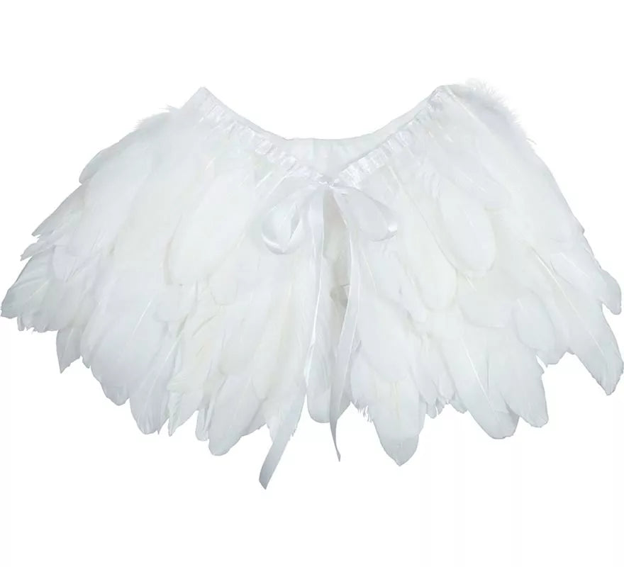 Translation missing: de.Capa de Plumas blancas de 30x90 cm