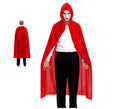 Capa de Terciopelo con capucha roja de 140 cm
