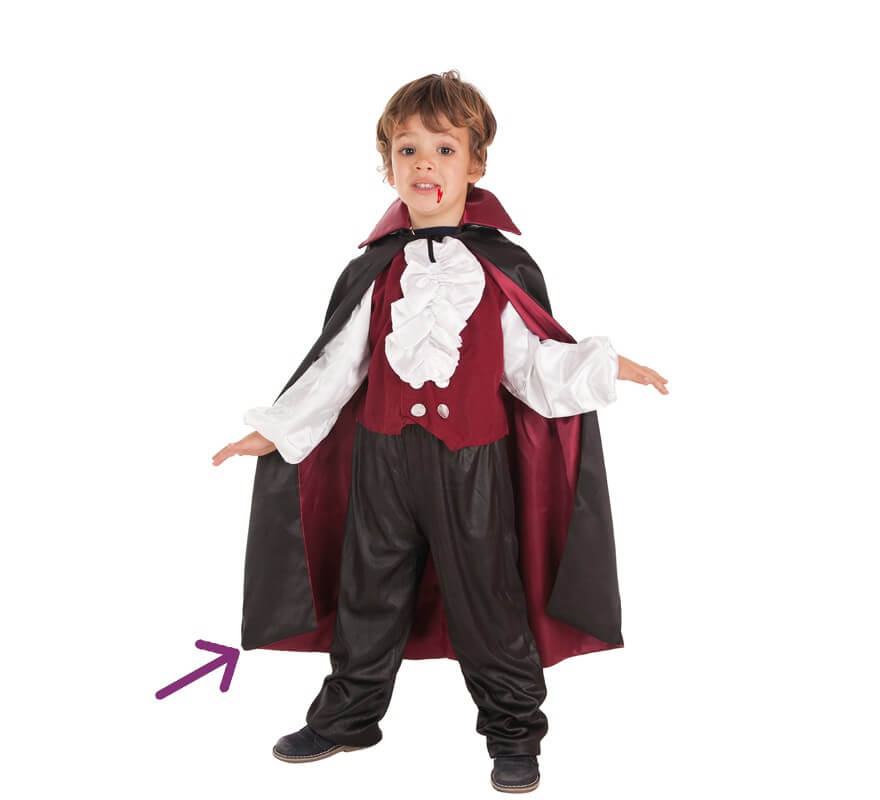Translation missing: de.Capa de Vampiro Reversible Infantil