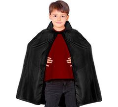 100cm schwarzer Umhang für Kinder
