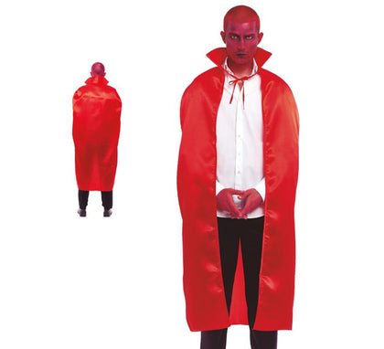 Capa roja de Demonio de 140 cm