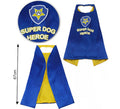 Capa Súper Dog para perro Azul