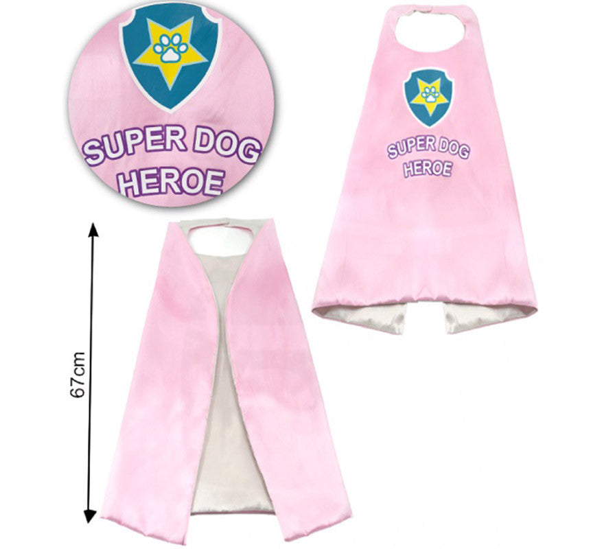 Translation missing: de.Capa Súper Dog para perro Rosa
