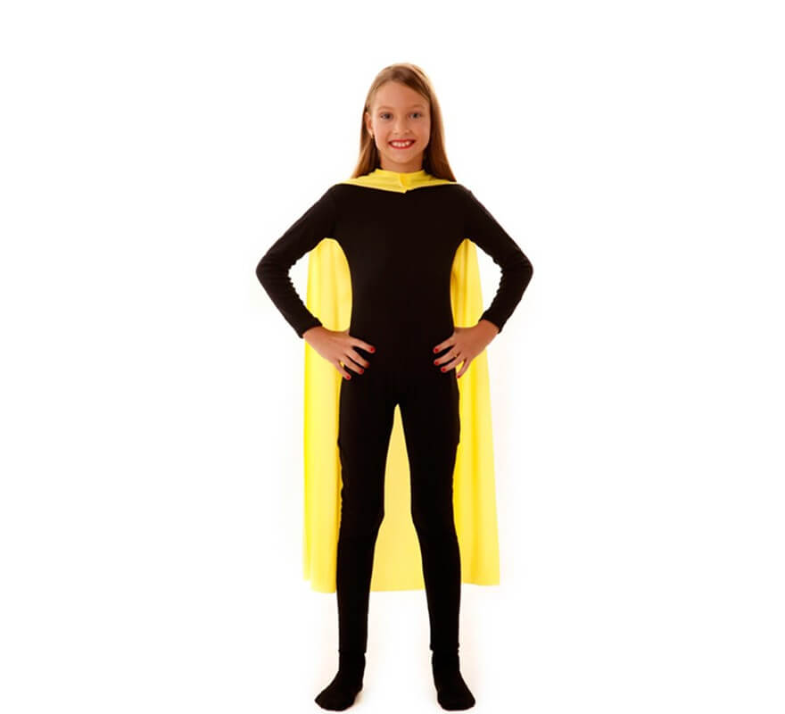 Translation missing: de.Capa Superhéroe Infantil Amarilla de 90 cm