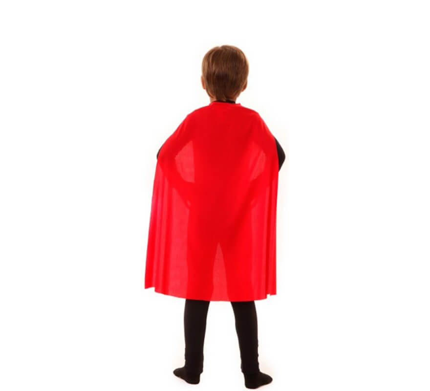 Translation missing: de.Capa Superhéroe Infantil Roja de 70 cm