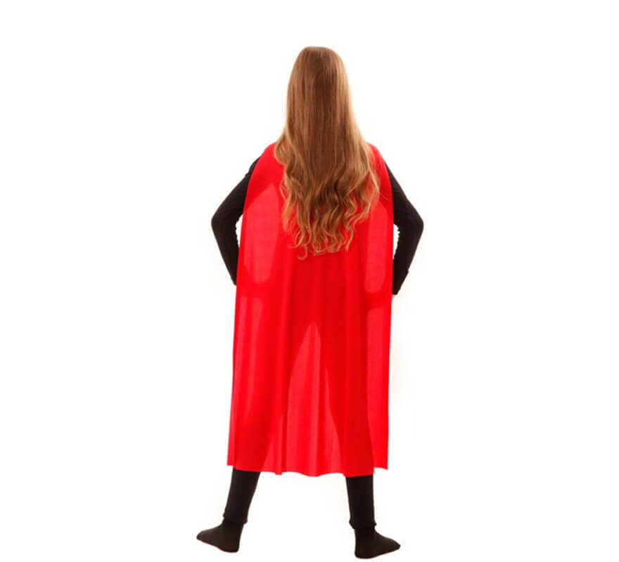 Translation missing: de.Capa Superhéroe Infantil Roja de 90 cm