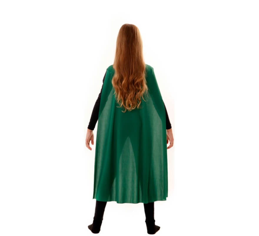 Translation missing: de.Capa Superhéroe Infantil Verde de 90 cm
