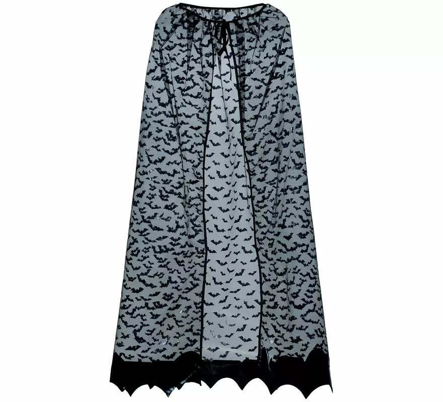 Translation missing: de.Capa Transparente Murciélagos de 135 cm para mujer