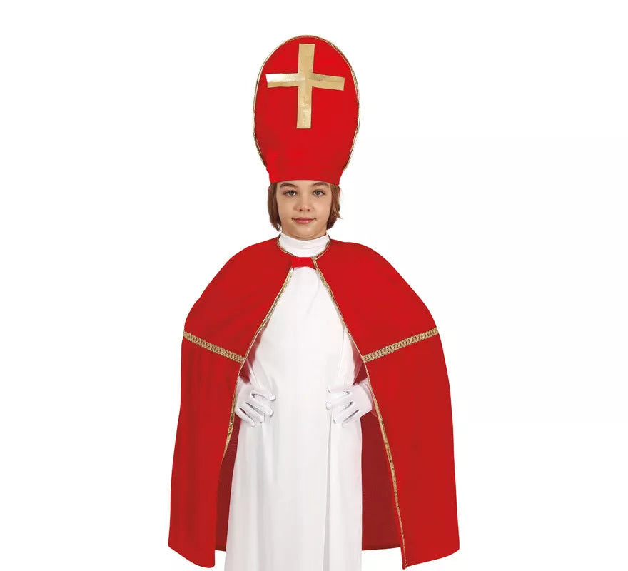 Translation missing: de.Capa y Gorro San Nicolás Infantil