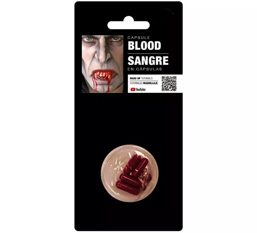 Cápsulas de Sangre para Halloween