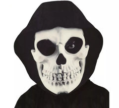 Schädelmaske mit Riesenhaube