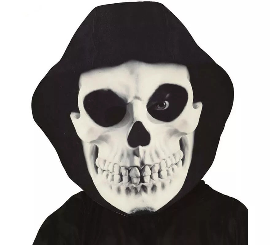 Translation missing: de.Careta de Calavera con Capucha Gigante de cartón pluma