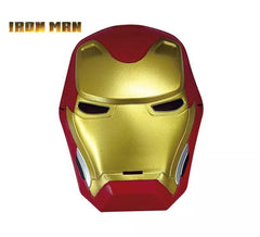 Glänzende Iron Man Maske für Kinder