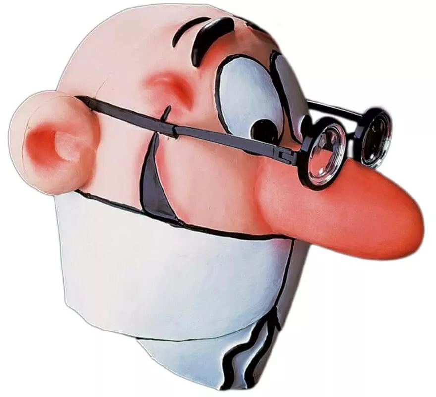 Translation missing: de.Careta de Mortadelo con gafas