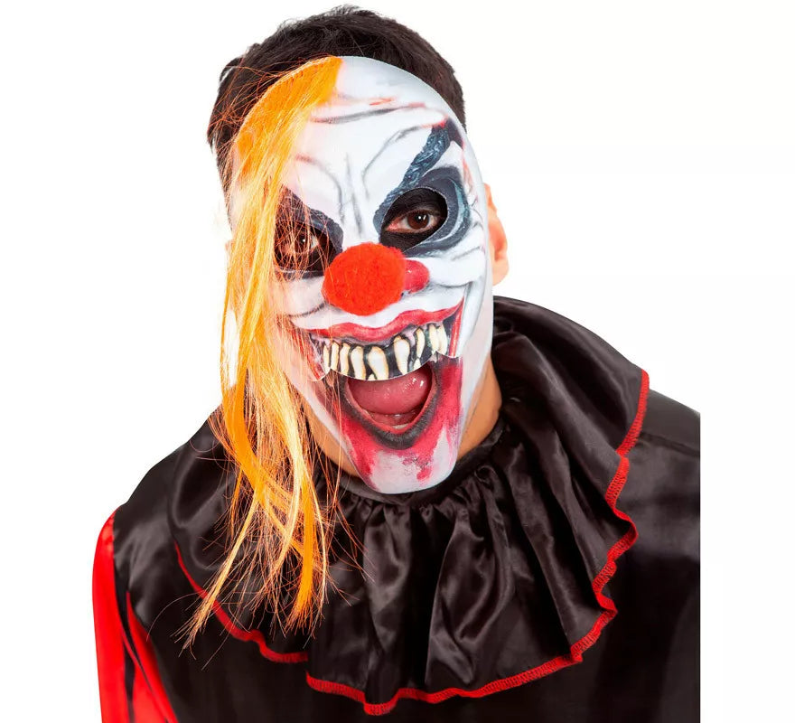 Translation missing: de.Careta de Payaso del Terror con Pelo Naranja