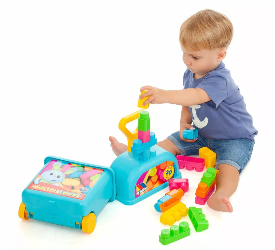 Translation missing: de.Carrito azul con 20 Bloques