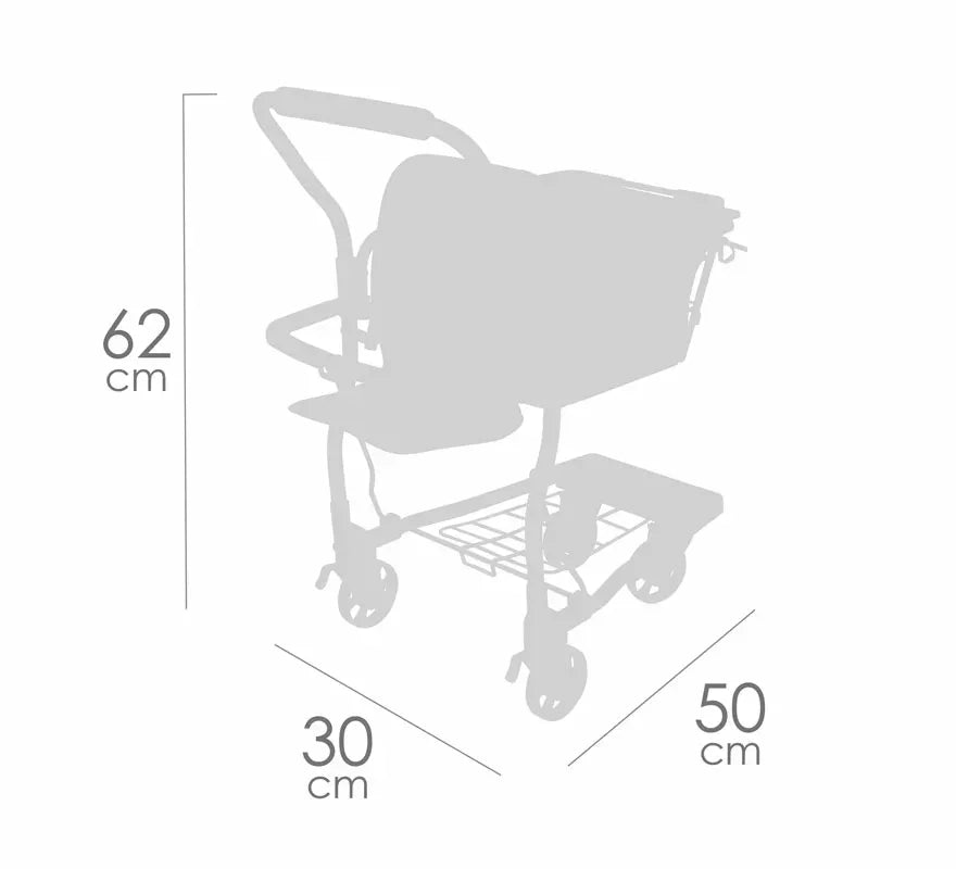 Translation missing: de.Carro Compra Portabebés con Frutas para Muñecas de hasta 50 cm